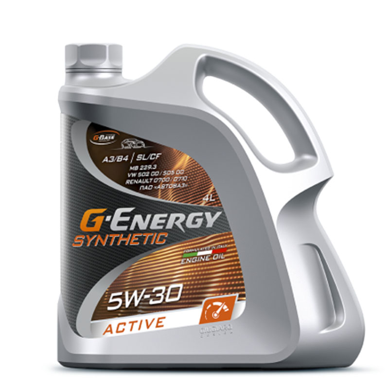 G-ENERGY Масло моторное SYNTHETIC ACTIVE 5W30 4л