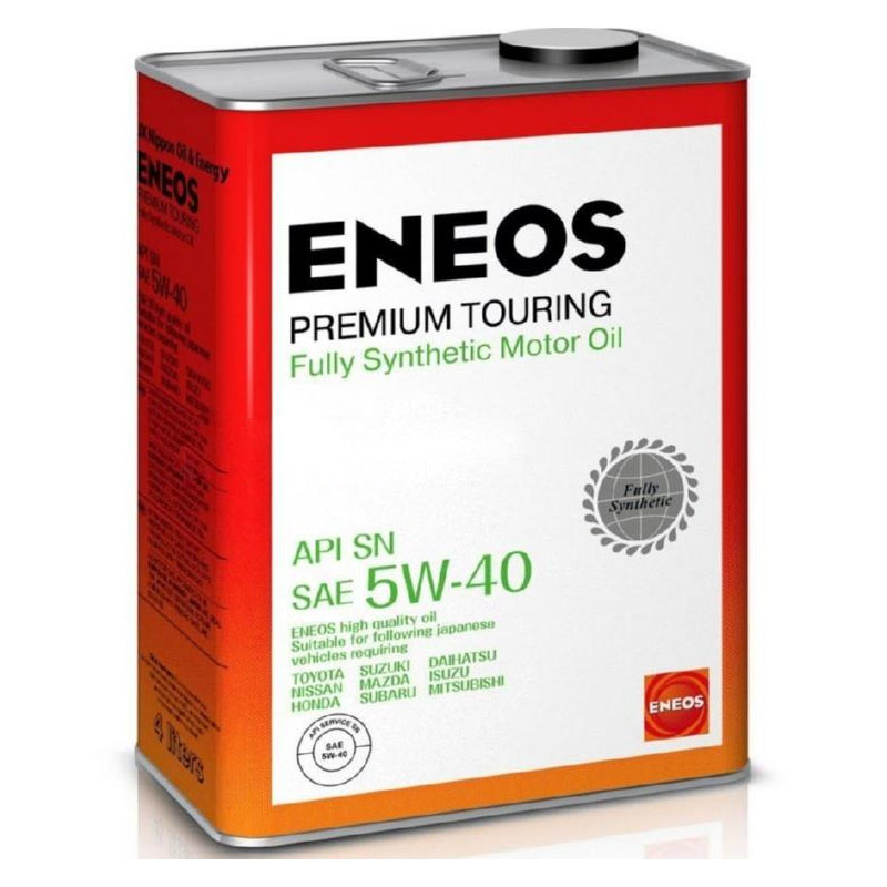 ENEOS Масло моторное Premium Touring 5W40 4л