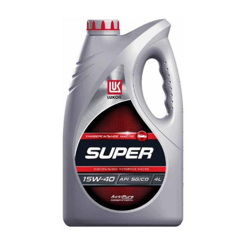 LUKOIL Масло моторное SUPER 15W40 4л
