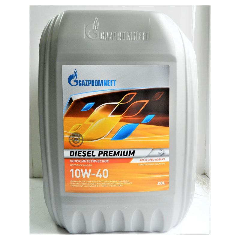 GAZPROMNEFT Масло моторное Diesel Premium 10W40 10л
