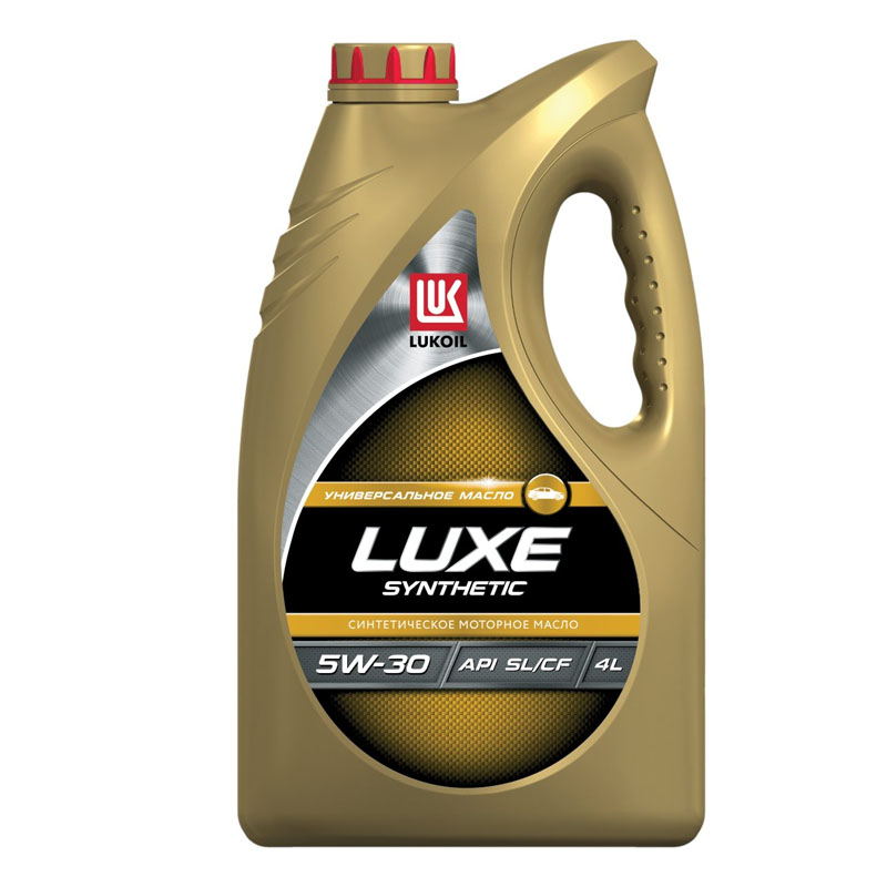 LUKOIL Масло моторное LUXE SYNTHETIC 5W30 4 л
