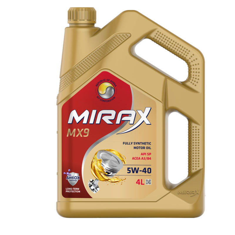 MIRAX Масло моторное MX9 5W40 A3/B4 SP 4л 