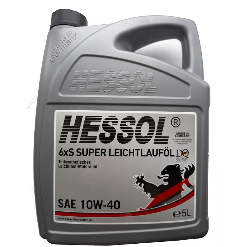 HESSOL Масло моторное Super Leichtlaufol 6xS 10W40 5л