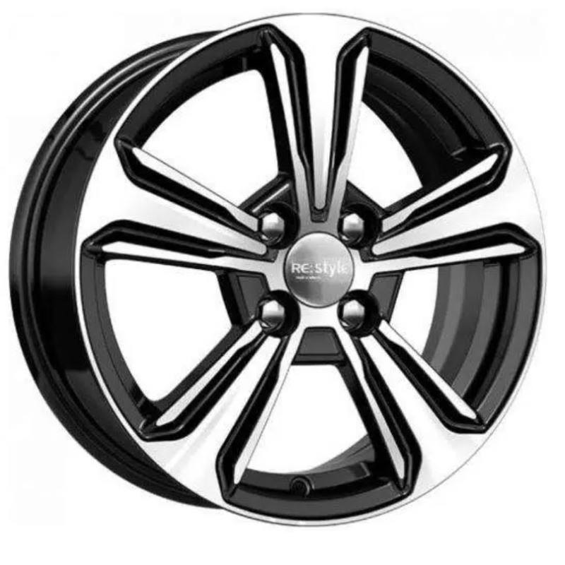 R15x6.0 4/100/54.1/46 КиК Solaris KC777 алмаз черный