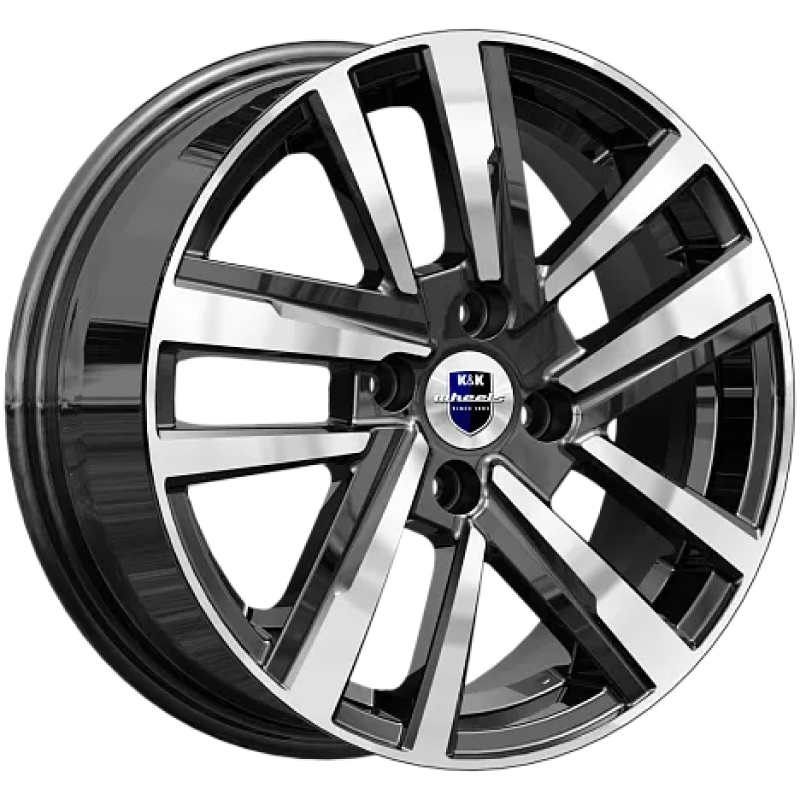 R15x6.0 4/100/60.1/40 Кик Хант KC1034 алмаз черный