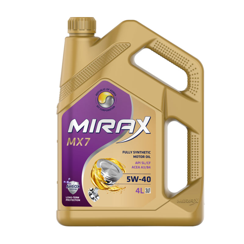 MIRAX Масло моторное MX7 5W40 A3/B4 4л