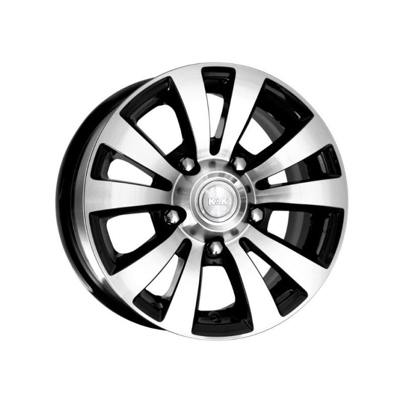 R15x6.0 5/139.7/98/35 КиК Фалькон Нова КС642 алмаз черный