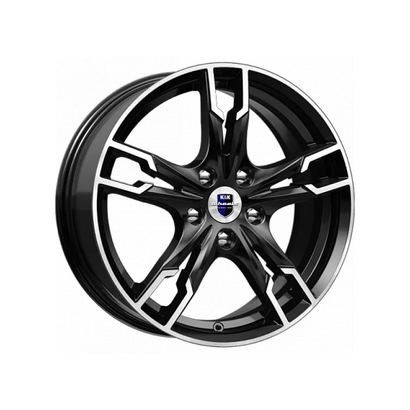 R17x7.0 5/112/57.1/40 КиК Солар KC875 алмаз черный