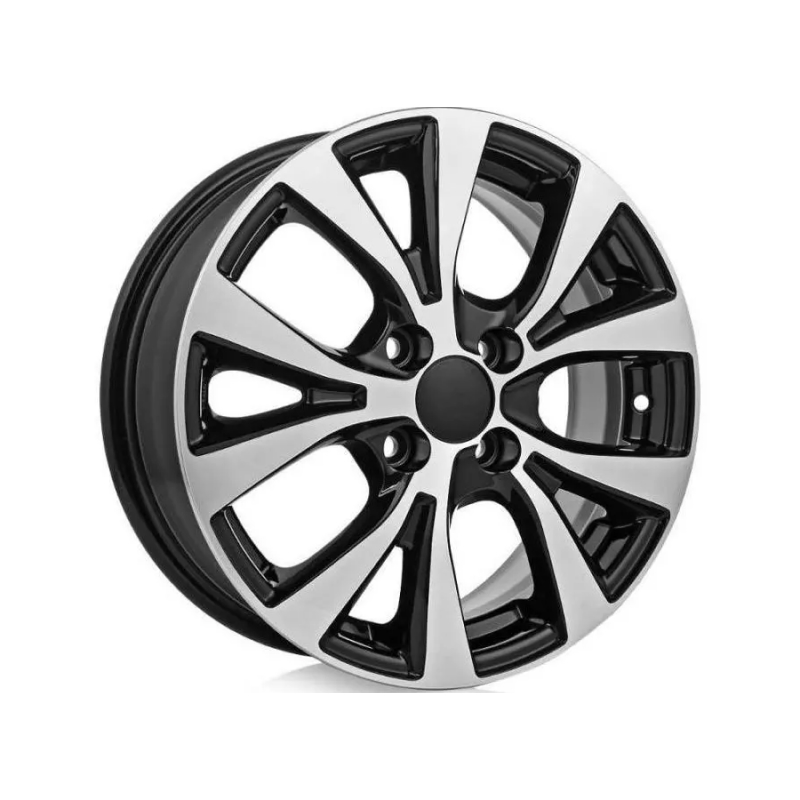 R15x6.0 4/100/54.1/48 КиК Solaris FL KC685 алмаз черный