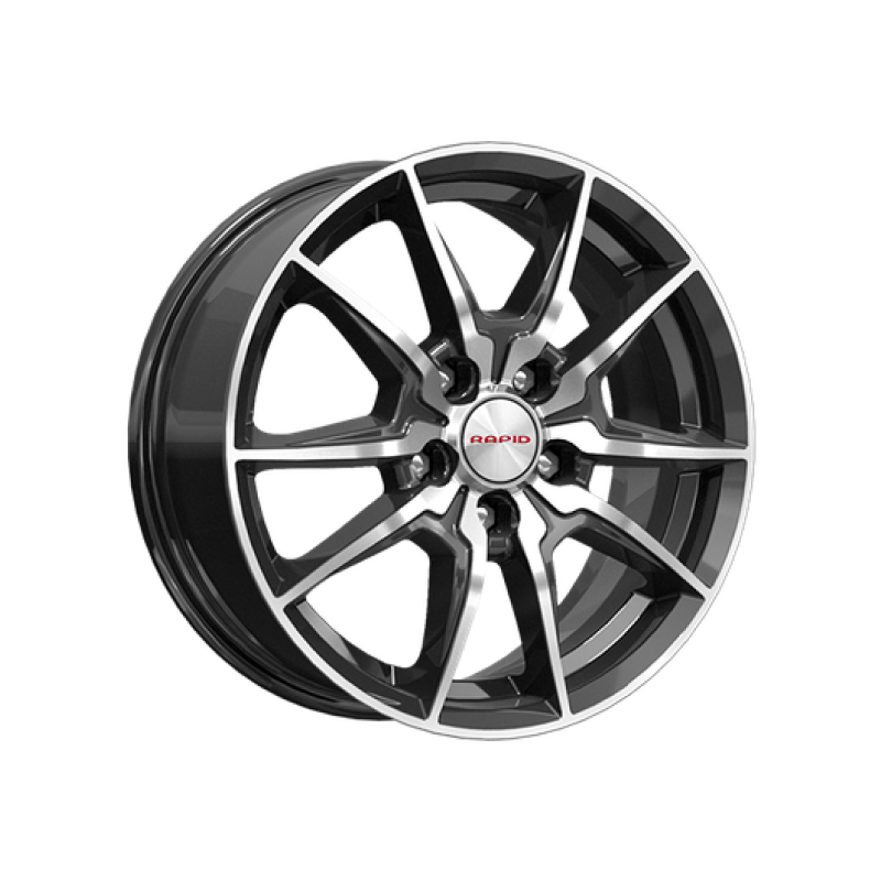 R16x6.5 5/105/56.6/38 КиК Адамар KC886 алмаз 