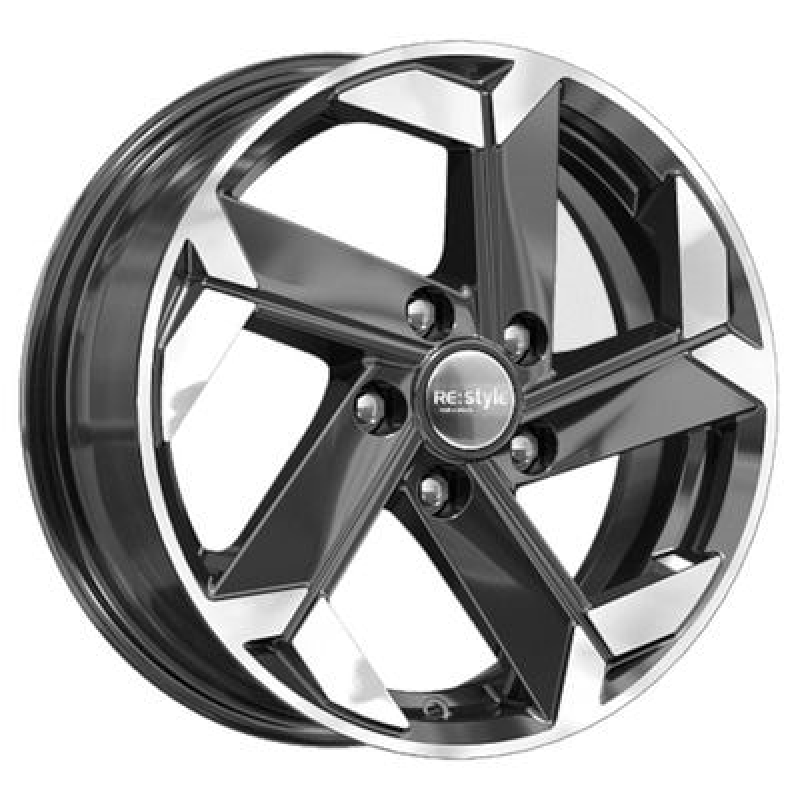 R16x6.0 5/114.3/67.1/43 КиК Creta SU KC979 Алмаз черный 