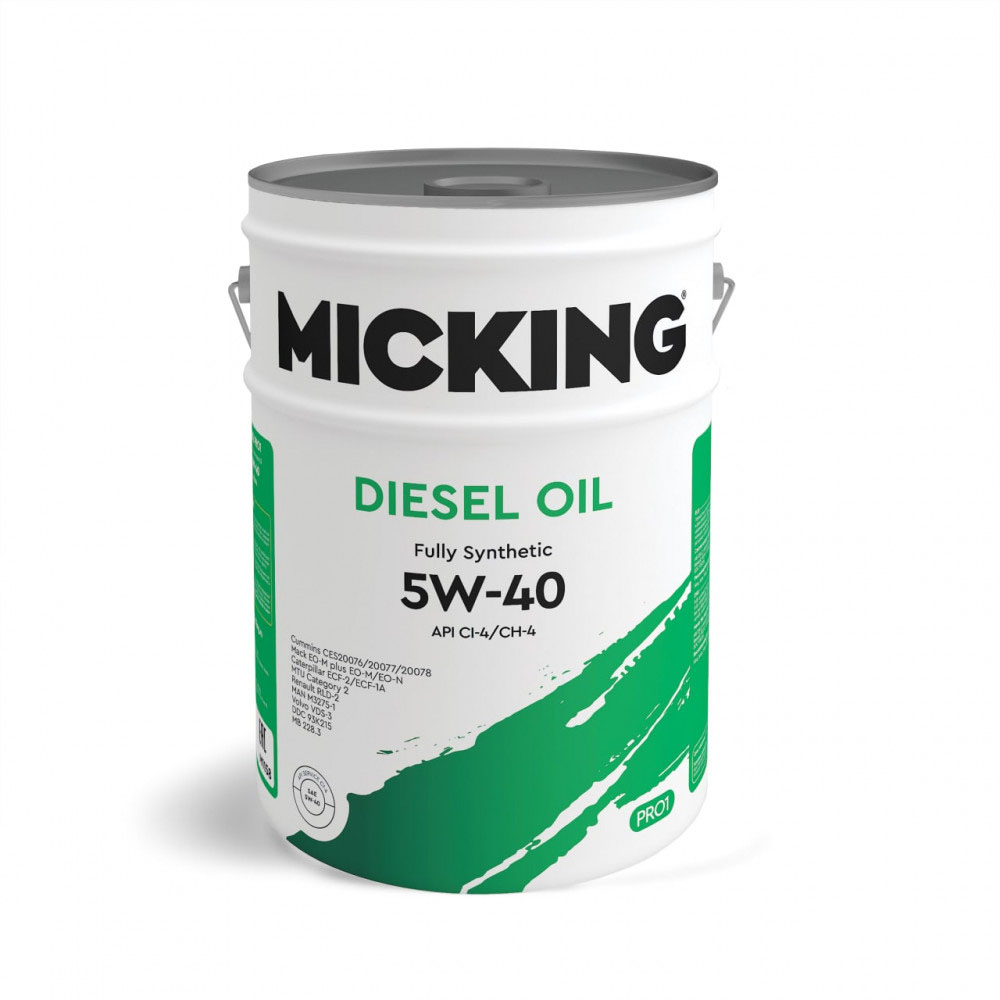 MICKING Масло моторное Diesel Oil Pro1 5W40 20л