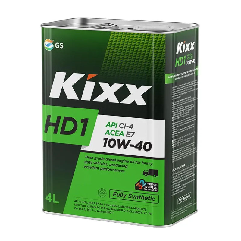 KIXX Масло моторное HD1 10W40 4л
