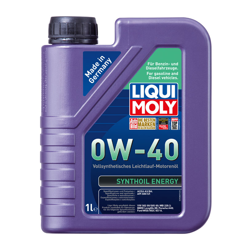 LIQUI MOLY Масло моторное Synthoil Energy 0W40 1л