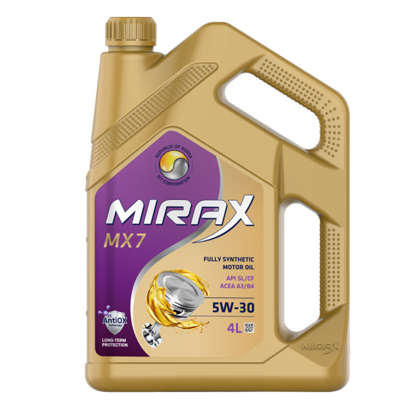 MIRAX Масло моторное MX7 5W30 A3/B4  4л
