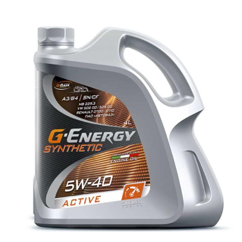 G-ENERGY Масло моторное SYNTHETIC ACTIVE 5W40 4л