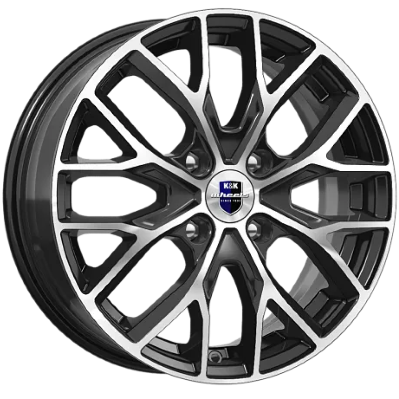 R16x6.0 4/98/58.5/35 КиК Лилиом КС891 Алмаз черный