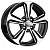 R15x6.0 4/100/54.1/46 КиК Solaris KC777 алмаз черный