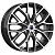 R16x6.0 4/100/60.1/37 КиК Лилиом-оригинал Алмаз черный
