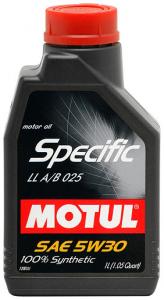 Моторное масло Motul Specific LL A/B 025 5W-30