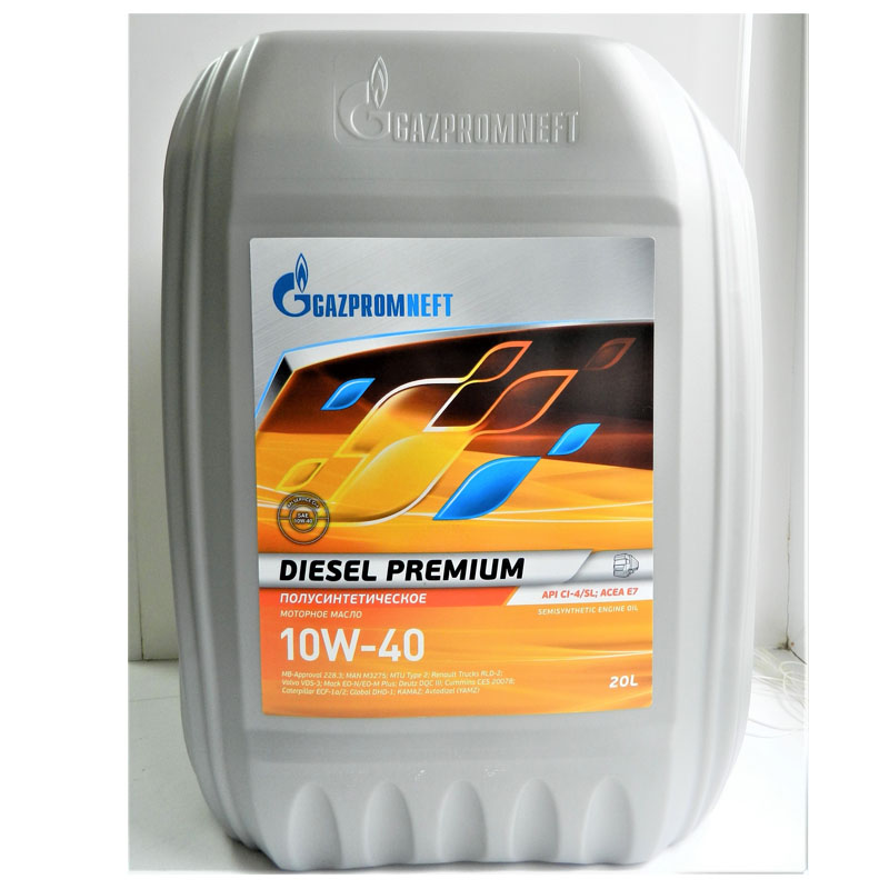 GAZPROMNEFT Масло моторное Diesel Premium 10W40 20л